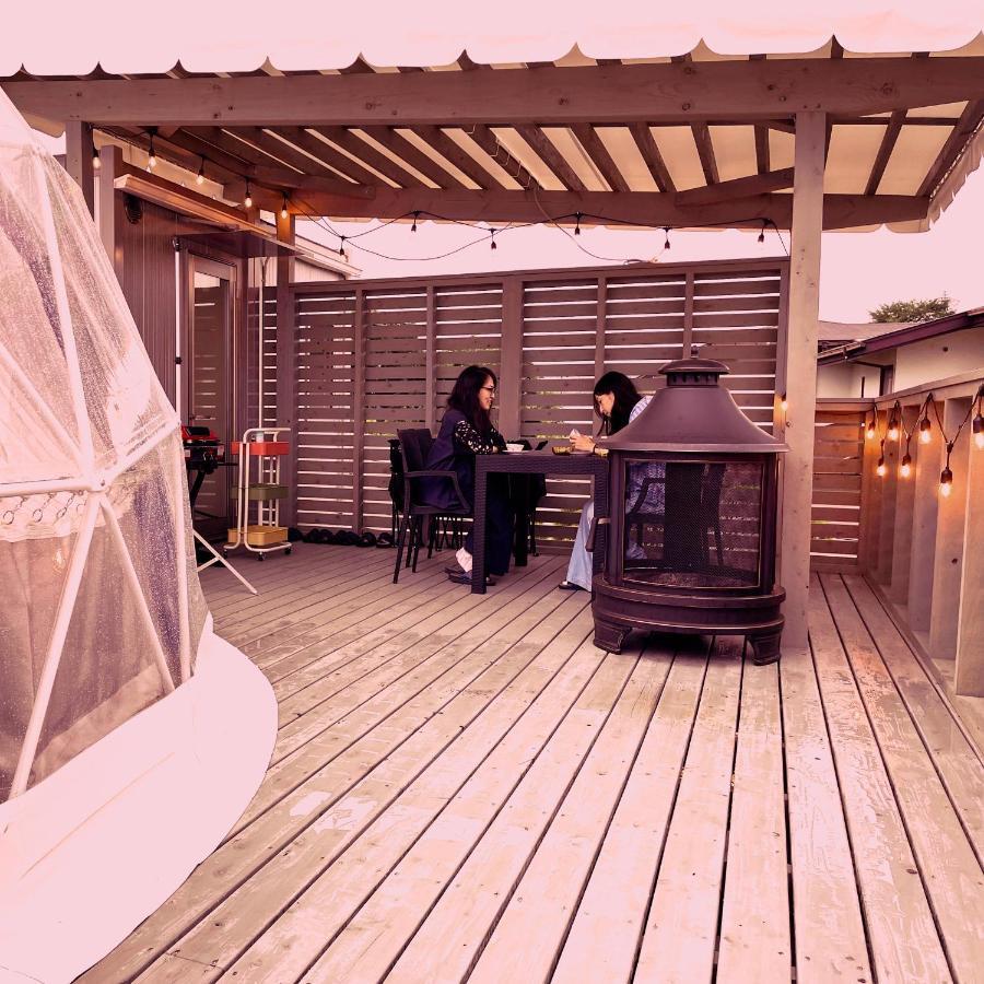 富士河口湖 Necoana Glamping酒店 外观 照片