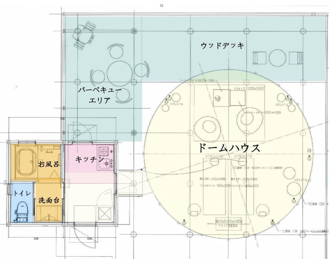 富士河口湖 Necoana Glamping酒店 外观 照片