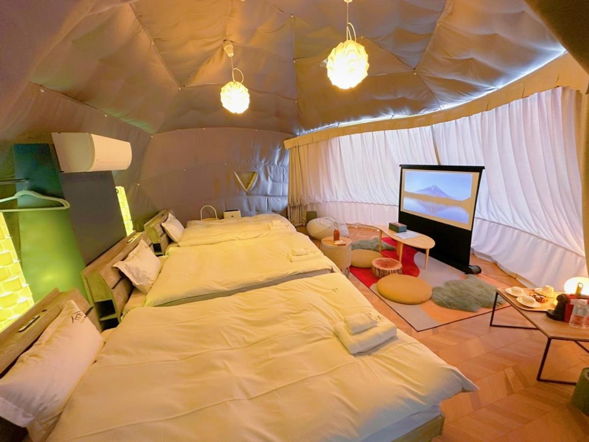 富士河口湖 Necoana Glamping酒店 外观 照片