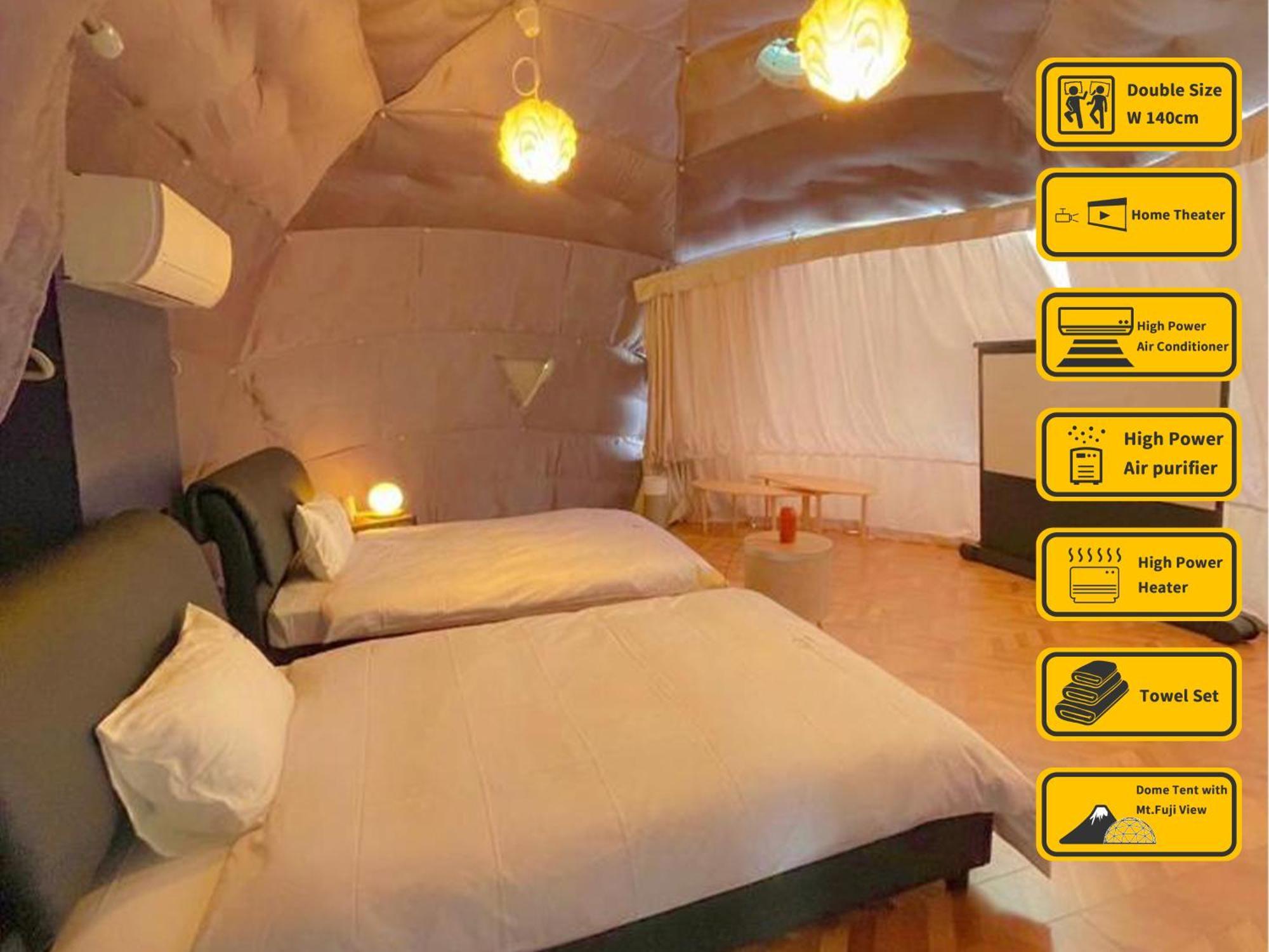 富士河口湖 Necoana Glamping酒店 外观 照片